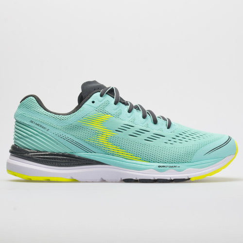 361 Meraki 2 Women's running shoe in Aruba Blue/Ebony, side view