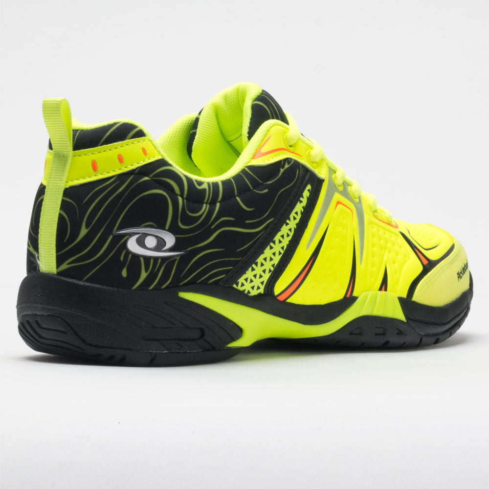 Acacia Dinkshot II Men's pickleball shoe in Lime/Black, pair view