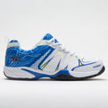 Acacia Dinkshot II Men's pickleball shoe in White/Royal, side view