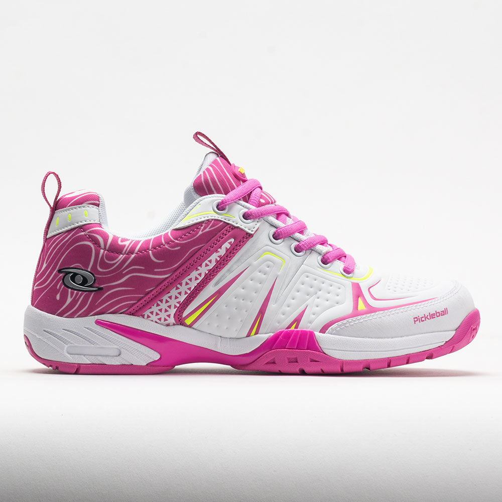 Acacia Dinkshot II Women's pickleball shoe in Pink, side view