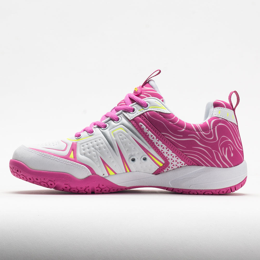 Acacia Dinkshot II Women's pickleball shoe in Pink, top view
