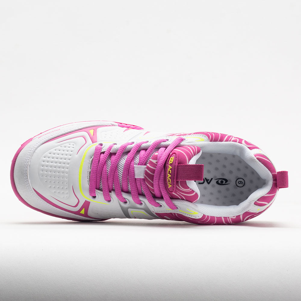 Acacia Dinkshot II Women's pickleball shoe in Pink, sole detail